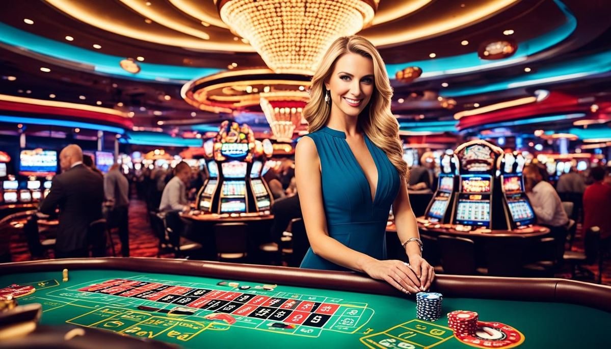Antarmuka mobile liatogel menampilkan berbagai jenis taruhan olahraga dan live casino